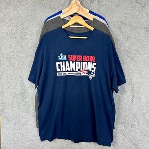 Sports Football and Baseball T-shirt 4 Piece Bundle Men’s Sizes XL - XXL